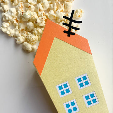 Pinfliers Peppa Pig Theme Party Paper French Fries / Popcorn Boxes, A set of 10